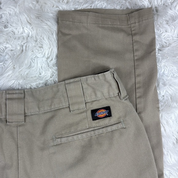 Dickies Men's Slim Taper Khaki Chinos - Picture 4 of 7